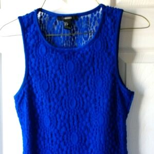 💖🩸💙 Pencil Dress Fully Lined Forever 21 Royal Blue w